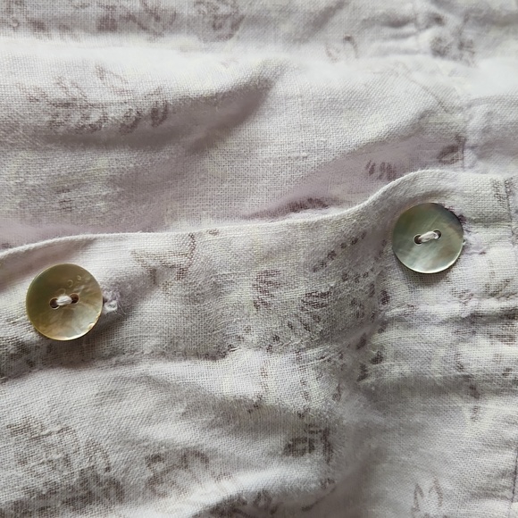 Linen Shepherd's dress - Picture 5 of 12